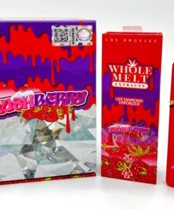 WHOLE MELT ZLUSHBERRY FLAVOR